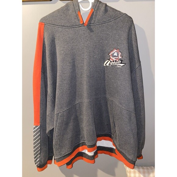 VINTAGE 90s NOSTALGIA MENS HOODIE 2XL ASPAHULT LEGENDS HOODIE - Picture 1 of 6